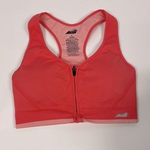 Medium Avia Front zip Sports Bra